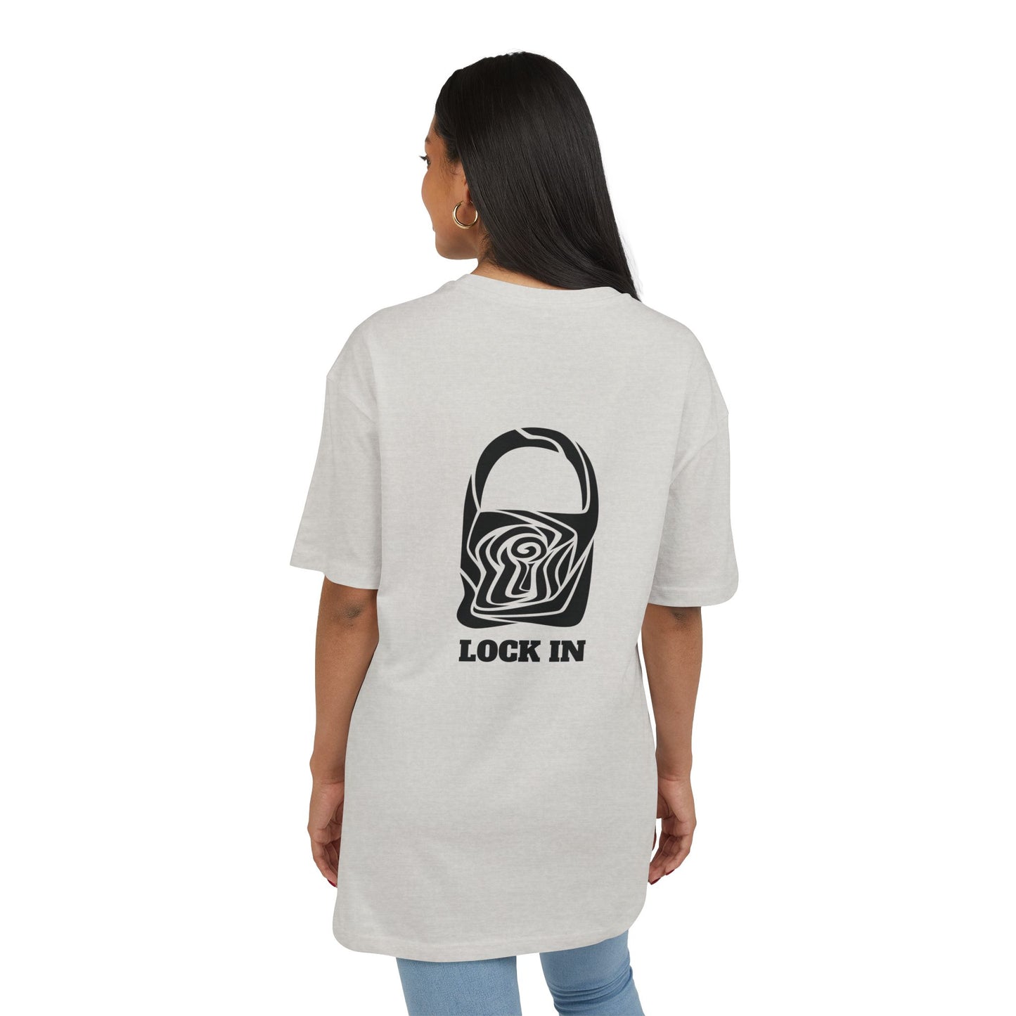 Lock In (Unisex Heavy Oversize Tee)