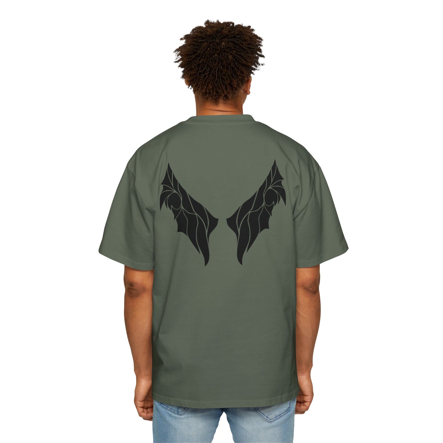 Ye Beginnings (Men's Heavy Oversized Tee)