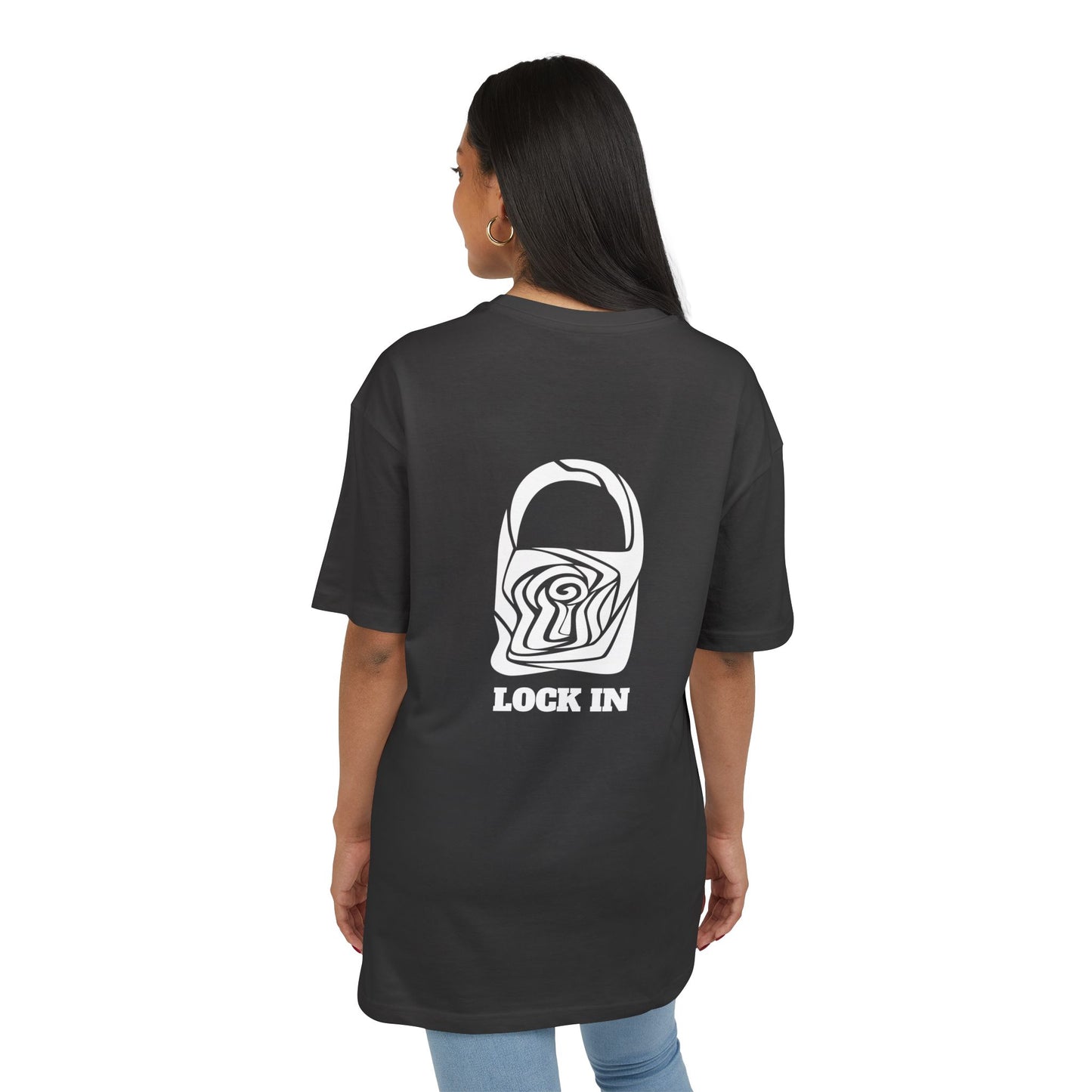 Lock In (Unisex Heavy Oversize Tee)