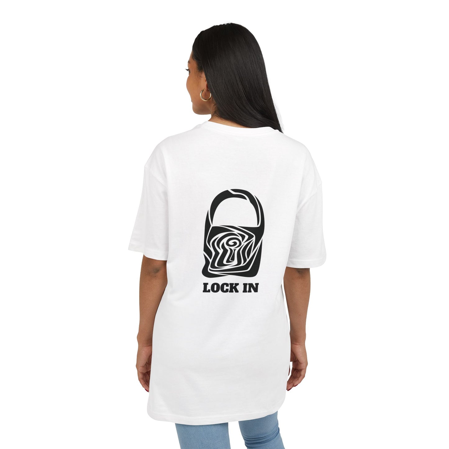 Lock In (Unisex Heavy Oversize Tee)