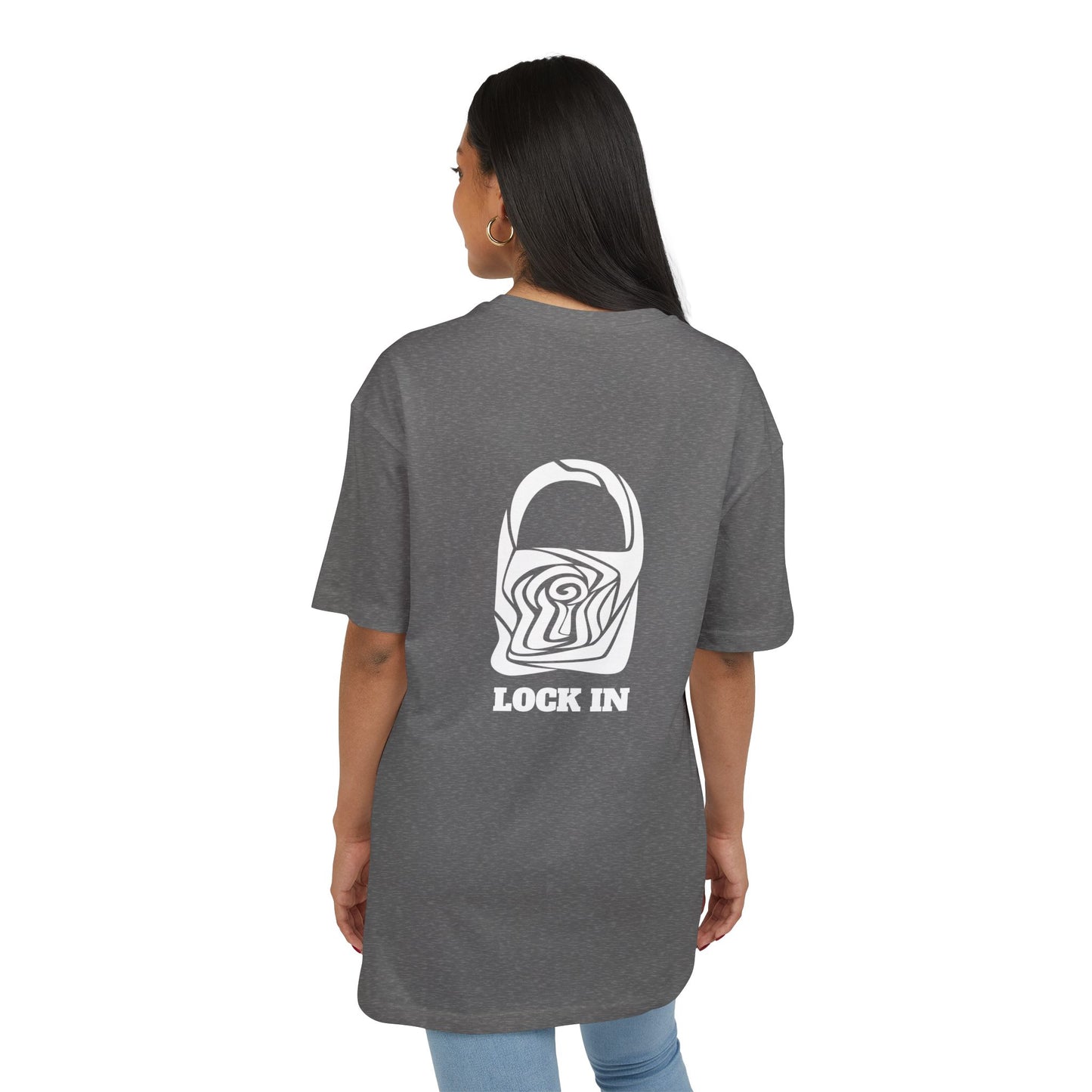 Lock In (Unisex Heavy Oversize Tee)